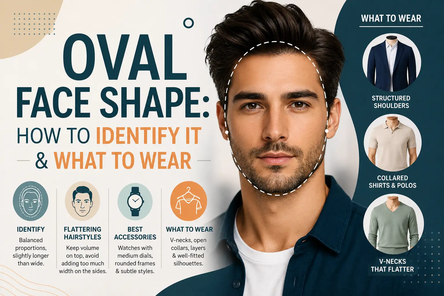 Oval Face Shape How to Identify It & What to Wear