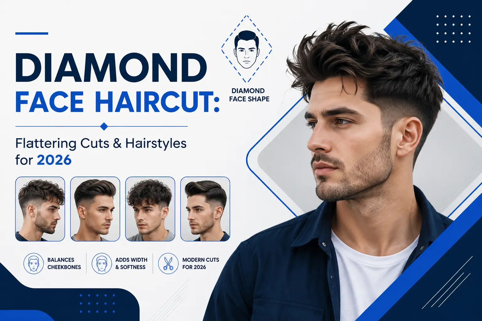 Diamond Face Haircut Flattering Cuts & Hairstyles