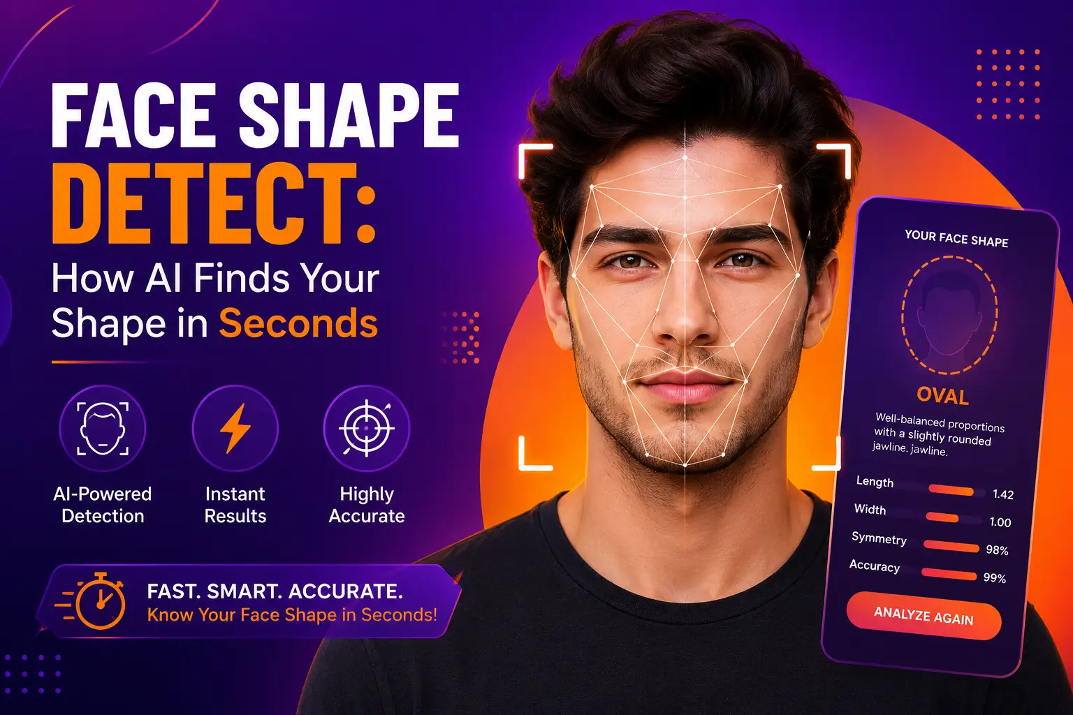 Face Shape Detect How AI Finds Your Shape in Seconds