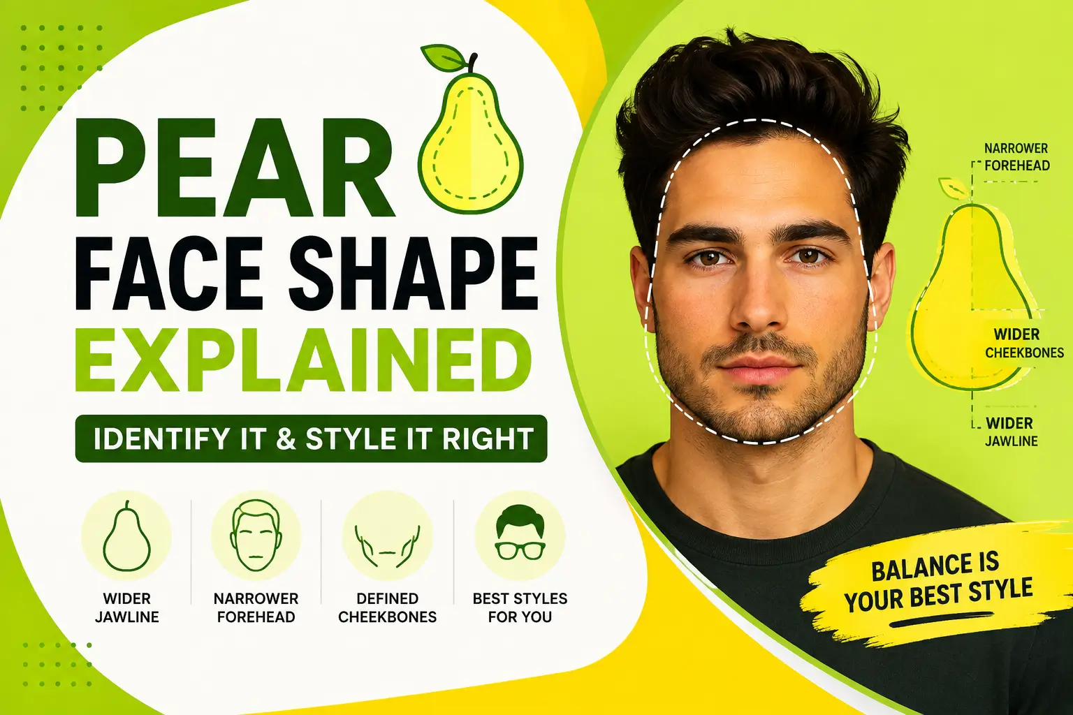 Pear Face Shape Explained Identify It & Style It Right