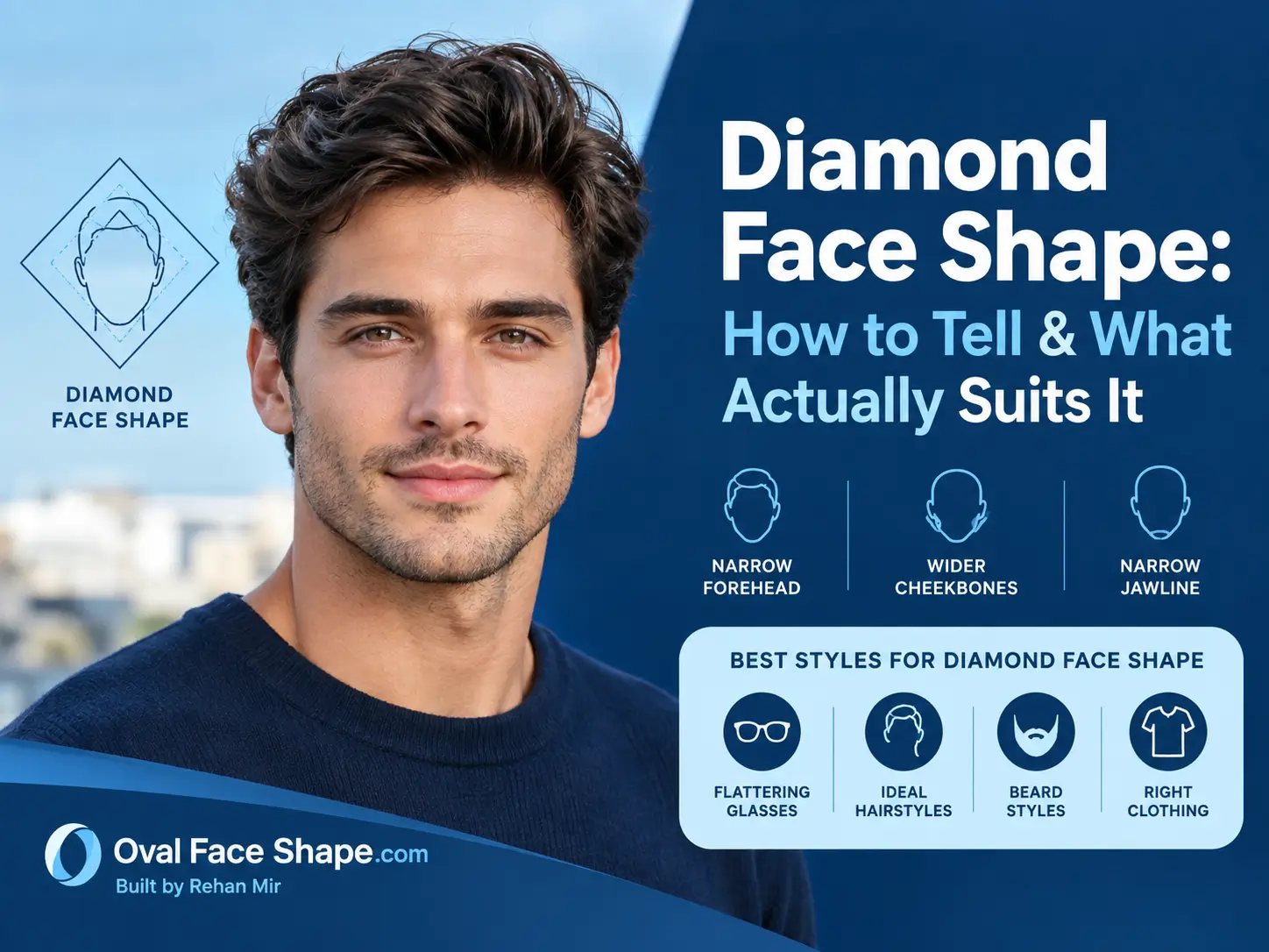 Diamond Face Shape How to Tell & What Actually Suits It