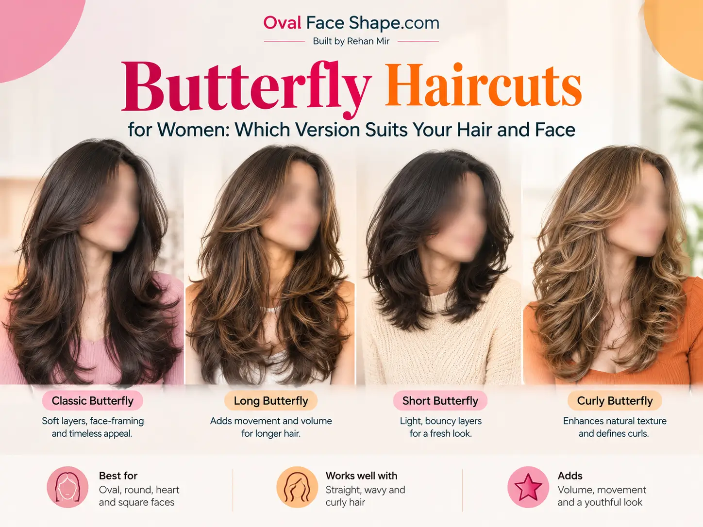Butterfly Haircuts for Women Which Version Suits Your Hair and Face
